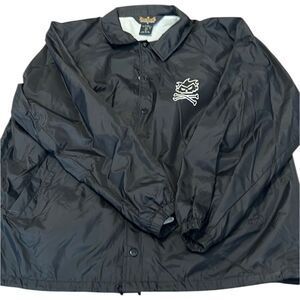 Vintage MEST windbreaker jacket size XL 2 small pin holes see last 2 photos GVC